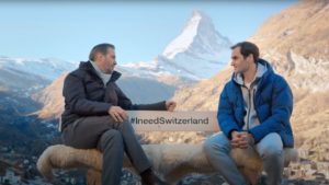 Roger Federer for Switzerland Tourism