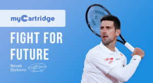 Novak Djokovic for myCartridge - Brand Ambassador - The Celebrity Group