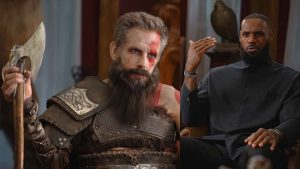 Ben Stiller, John Travolta and Lebron James star in God of War: Ragnarok Ad Campaign - Brand Ambassaors - The Celebrity Group