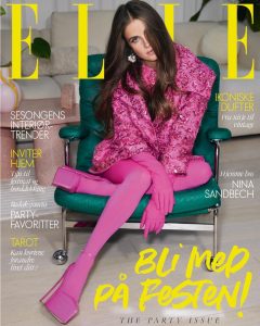 Nina Sandbech for ELLE Norway - Brand Ambassador  - The Celebrity Group 