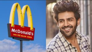 Kartik Aaryan for McDonald's - Brand Ambassador  - The Celebrity Group 