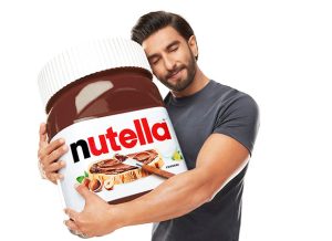 Ranveer Singh named brand ambassador for Nutella - The Celebrity Group